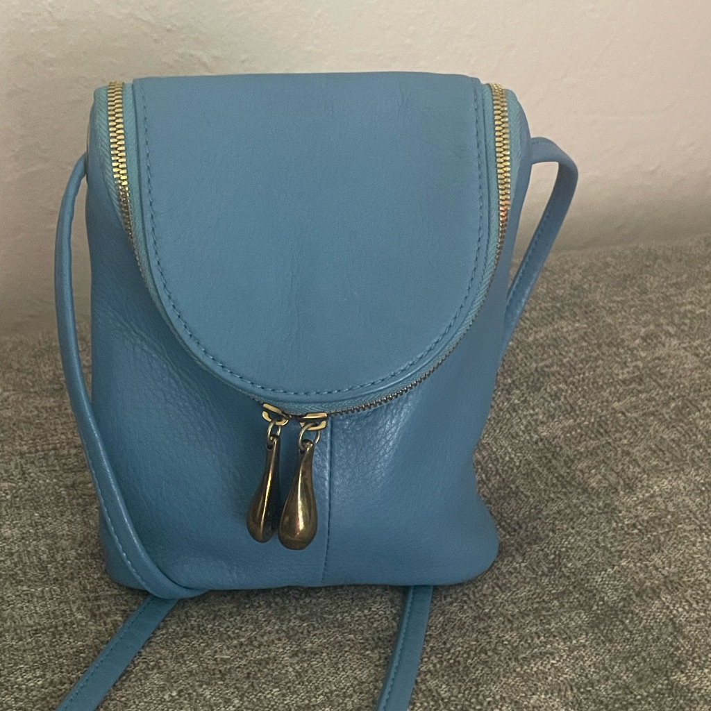 Hobo Blue Crossbody Bag